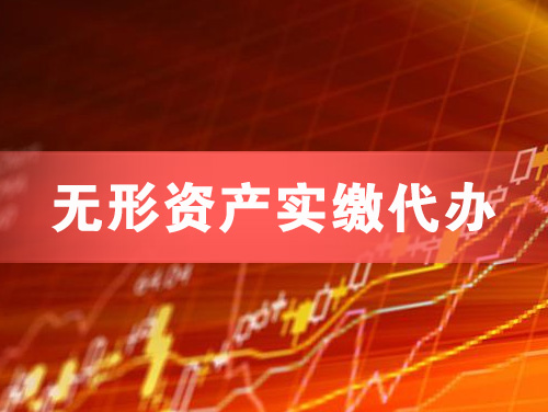 新民无形资产实缴资本代办